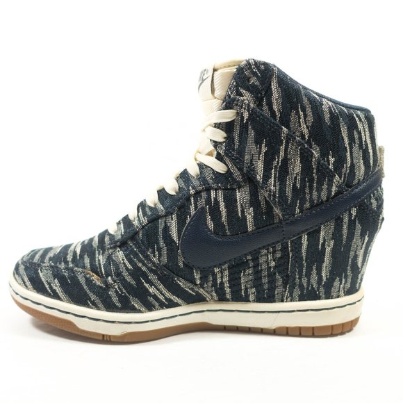 Nike Dunk Sky Hi Hidden Wedge Sneakers - Women's Size 7.5 - Picture 5 of 10
